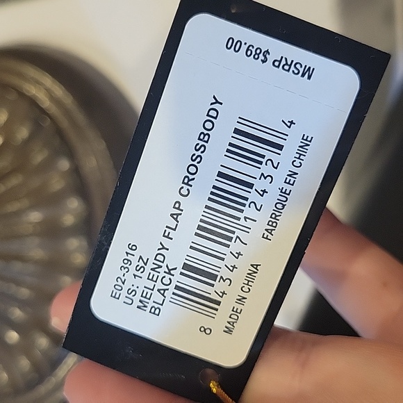 NWT black BeBe crossbody - Picture 8 of 8